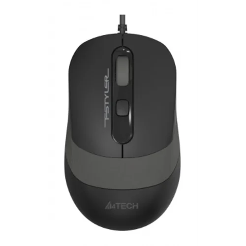 Мышь A4Tech Fstyler FM10 черный/серый оптическая (1600dpi) USB (4but)